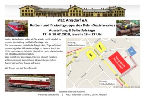 MEC Arnsdorf - Ausstellung und Selbstfahrtage 2018